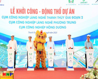 Hà Nội khởi công 3 Cụm công nghiệp tại huyện Thanh Oai